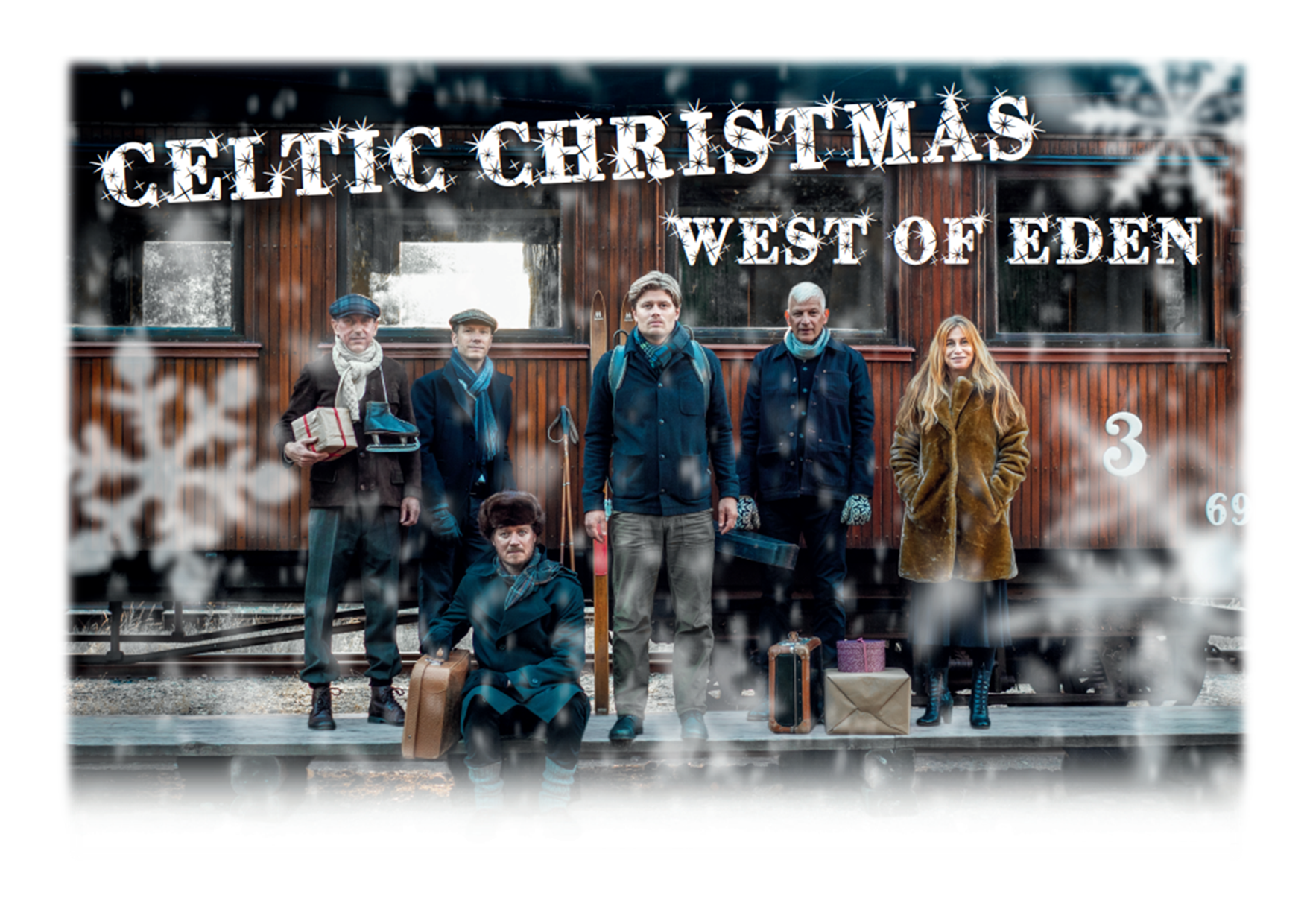 Celtic Christmas bakgrundsbild